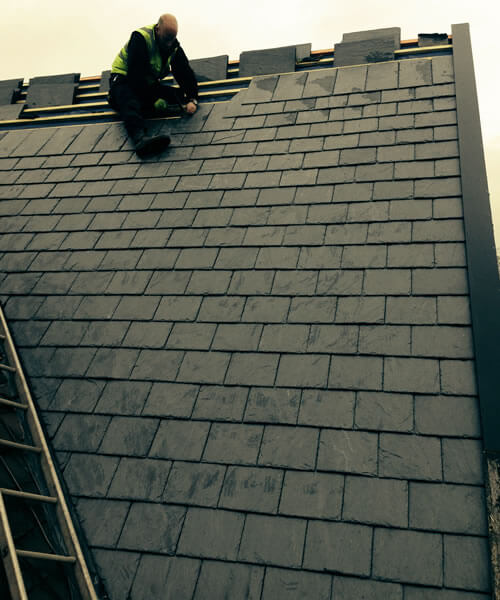 slate roof by r worthington and sons roofing bolton