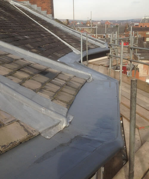 leadwork by r worthington and sons roofing bolton